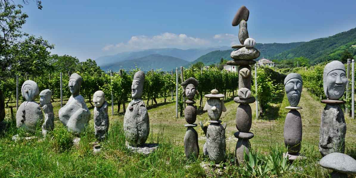 Strada del prosecco Valdobbiadene: 12 borghi da visitare 12 Strada del prosecco Valdobbiadene - San Pietro di Barbozza